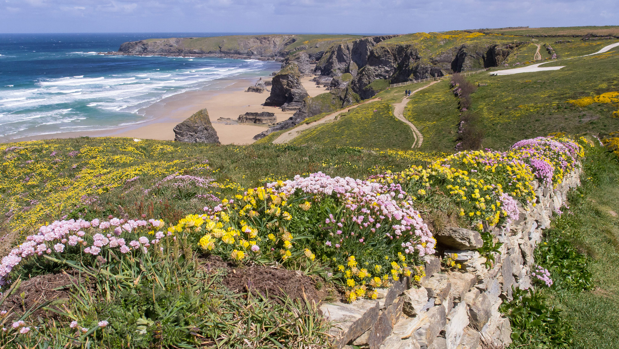 Bedruthan Steps, Cornwall